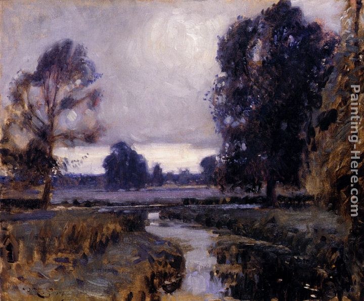 Sir Alfred James Munnings A Summer Afternoon, Sufflok